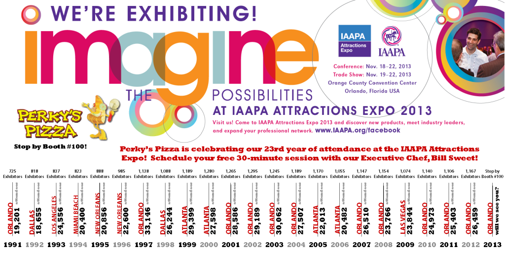 This Will Be Our 23rd Annual IAAPA Expo!